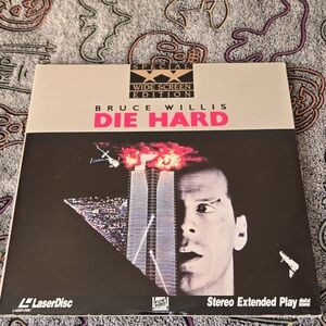 Die Hard Wide Screen Edition Film on 12" Laserdisc
